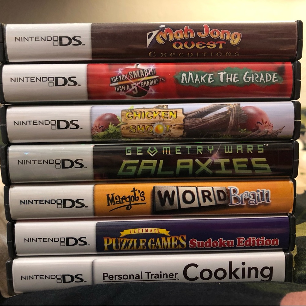 Nintendo DS 7 Games Bundle